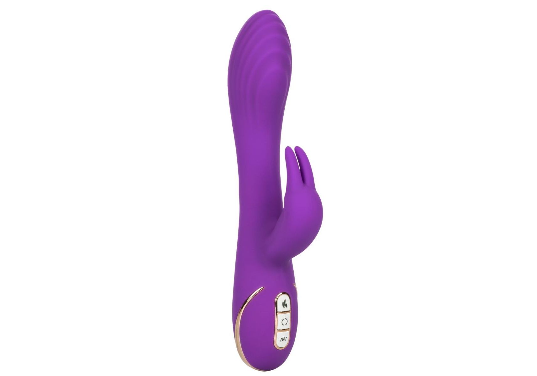 фото Вибратор california exotic novelties signature heated jack rabbit фиолетовый 12,7 см