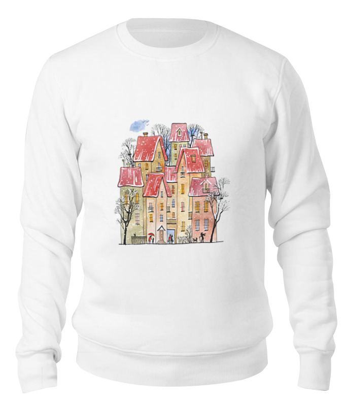 

Свитшот унисекс Printio Let it snow! белый L, Let it snow!