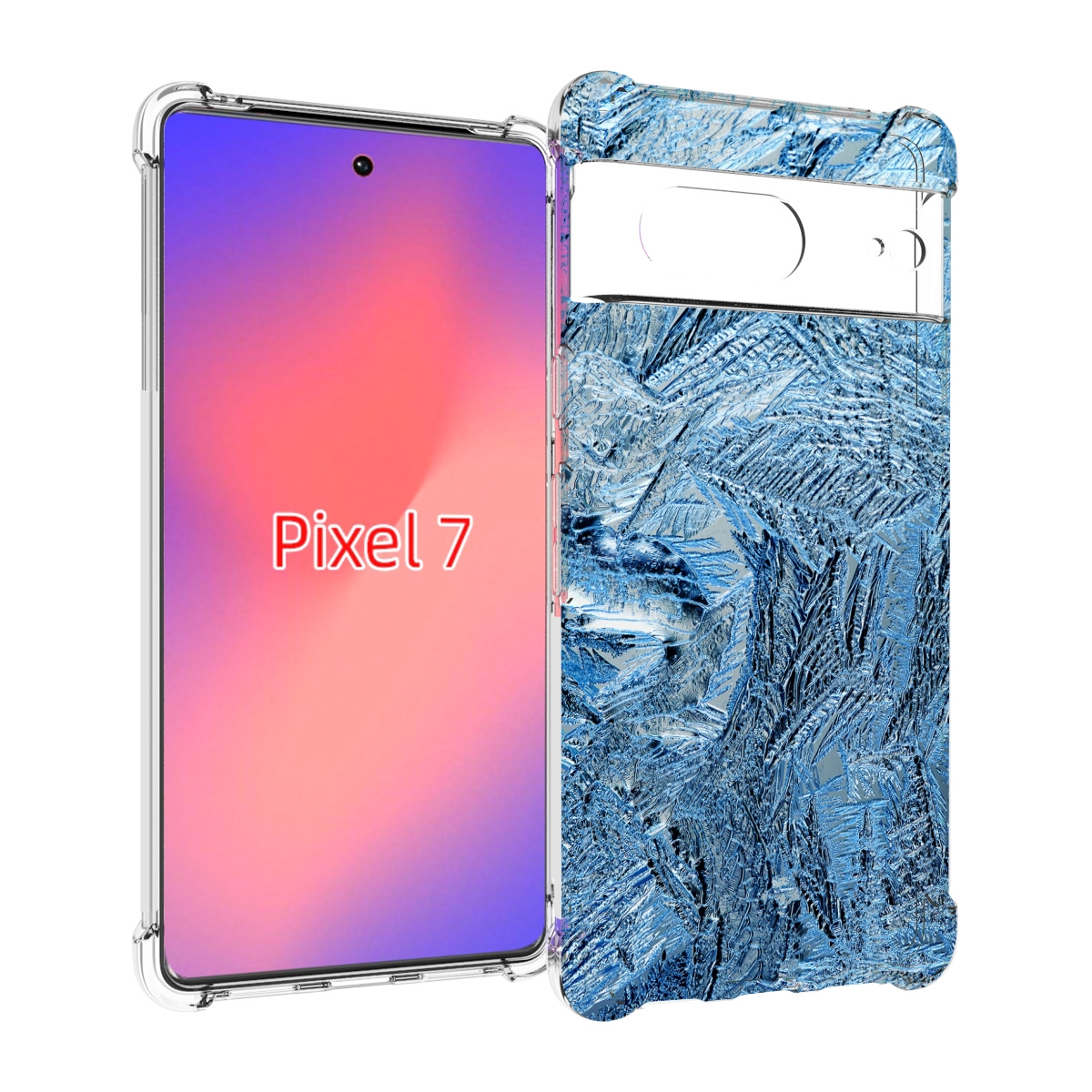 

Чехол Mypads Обледенение Для Google Pixel 7, Прозрачный, Tocco