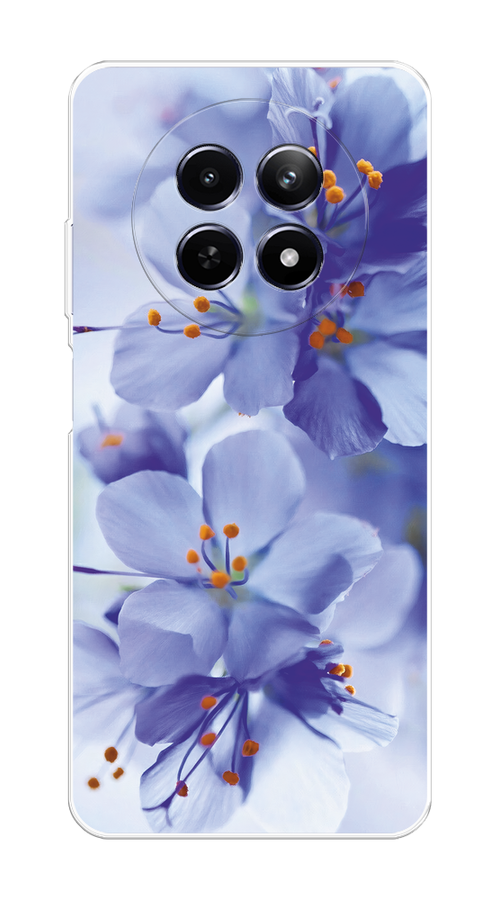 

Чехол на Realme 12 5G "Фиолетовые цветки", Фиолетовый;синий, 2516450-1