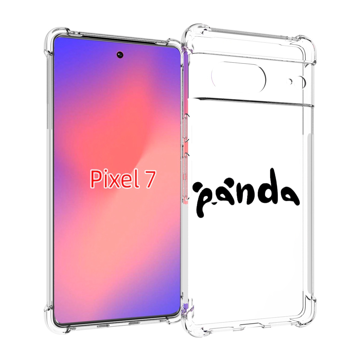 

Чехол Mypads Панда Надпись Для Google Pixel 7, Прозрачный, Tocco
