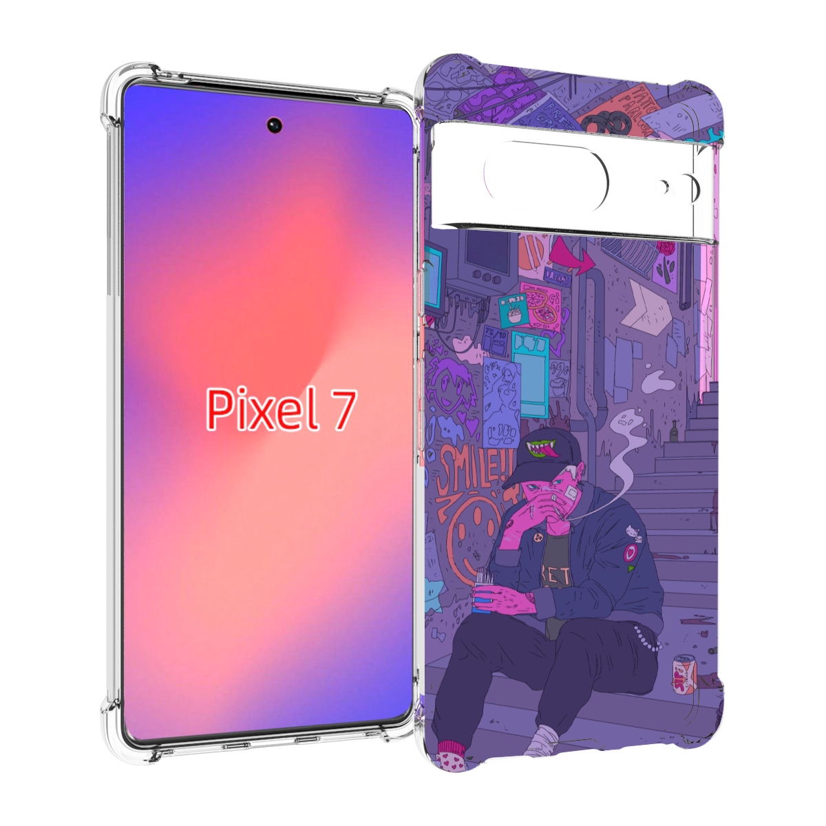 

Чехол Mypads Парень В Подъезде Мультик Для Google Pixel 7, Прозрачный, Tocco
