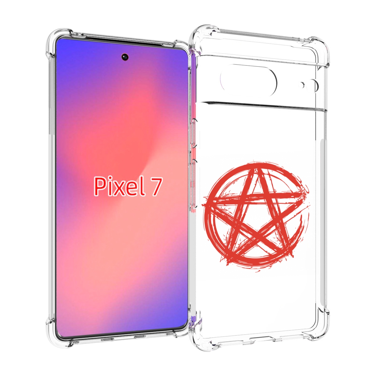 

Чехол Mypads Пентаграмма Для Google Pixel 7, Прозрачный, Tocco