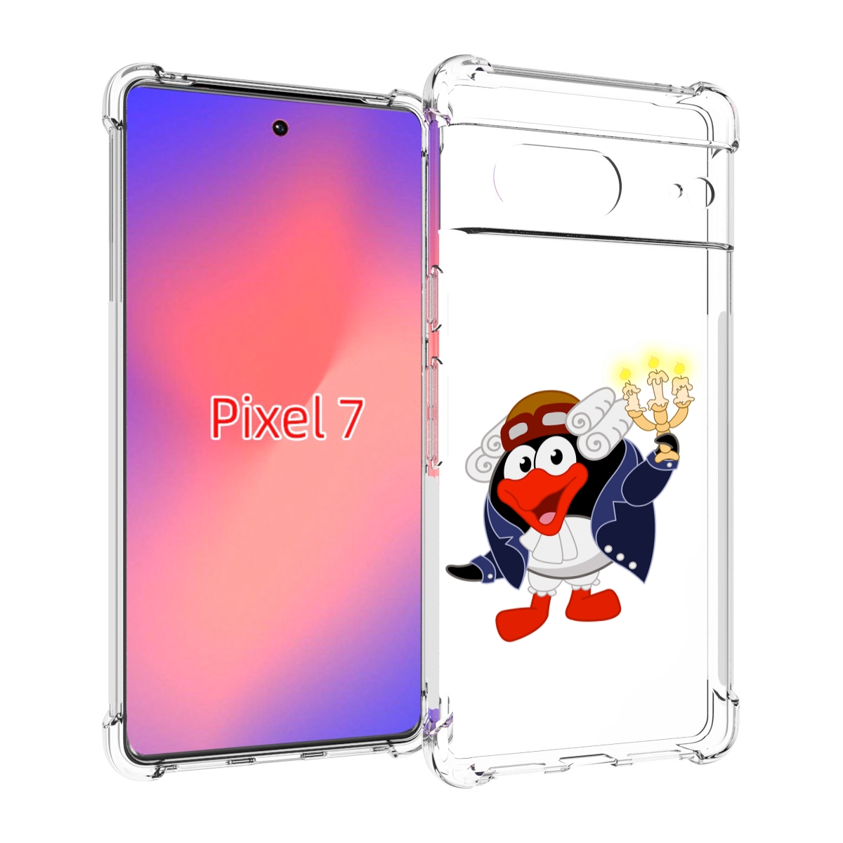 

Чехол Mypads Пин-Графф Для Google Pixel 7, Прозрачный, Tocco