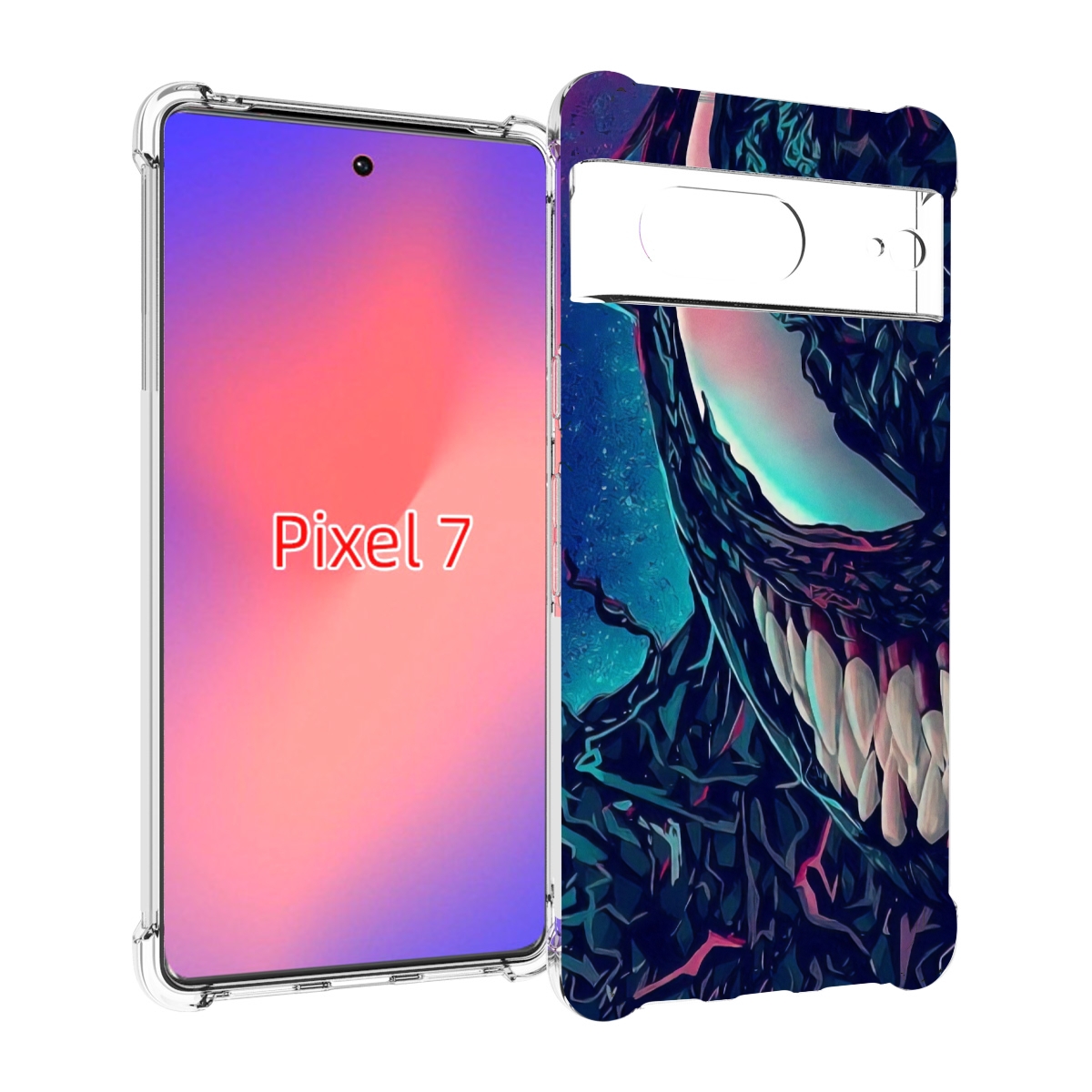 

Чехол Mypads Полу Веном Для Google Pixel 7, Прозрачный, Tocco