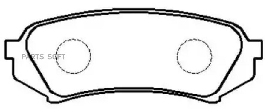 

Колодки тормозные дисковые TOYOTA: LAND CRUISER (UZJ100) 98.1- \ LEXUS: LX470 ( HSB HP5199