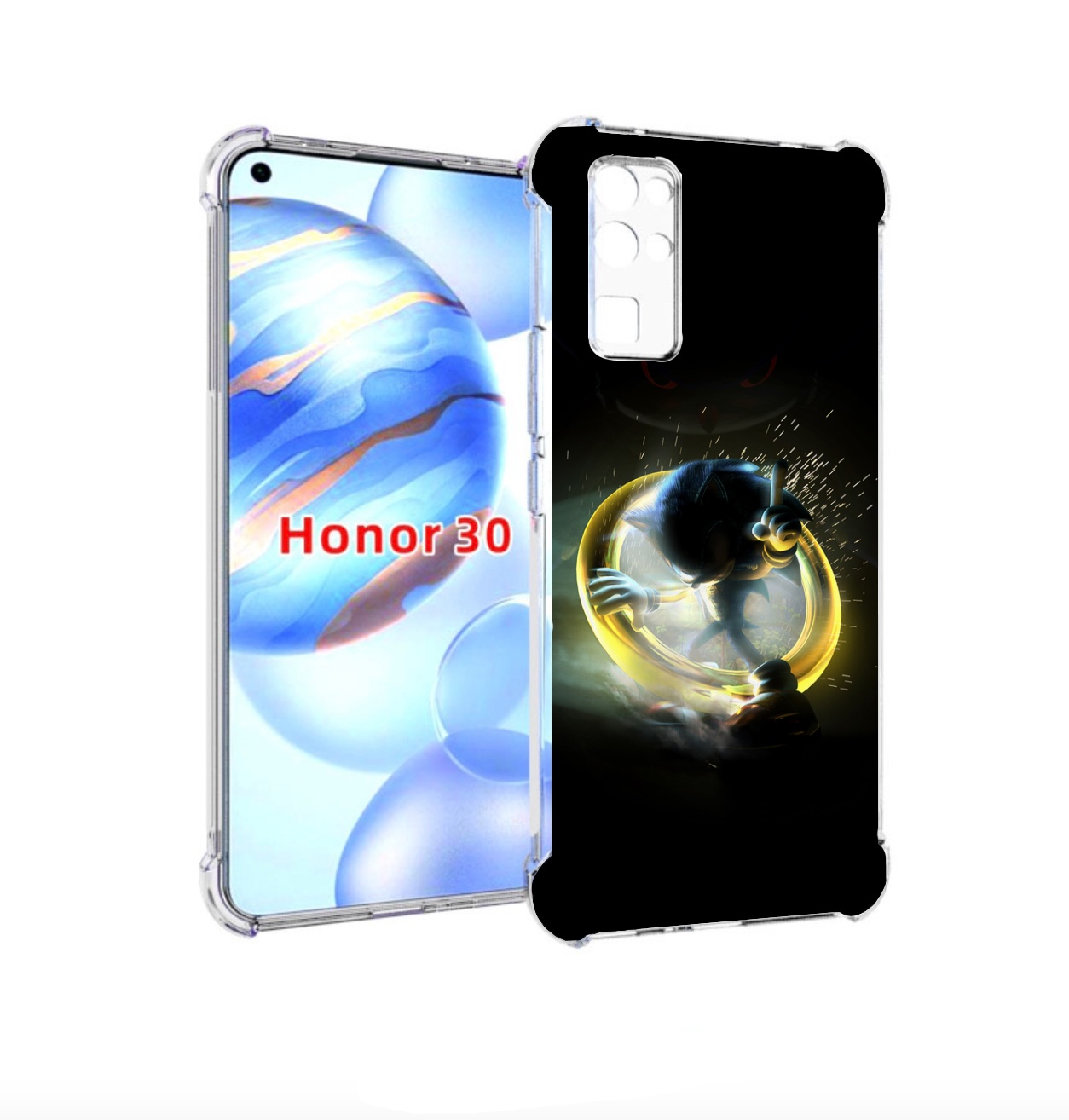 

Чехол бампер MyPads Сонник-в-кольце для Honor 30 (BMH-AN10) прот, Прозрачный, Tocco