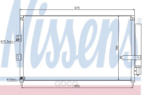 

Радиатор кондиционера Nissens 940197, Радиатор кондиционера Nissens 940197 Nissens 940197