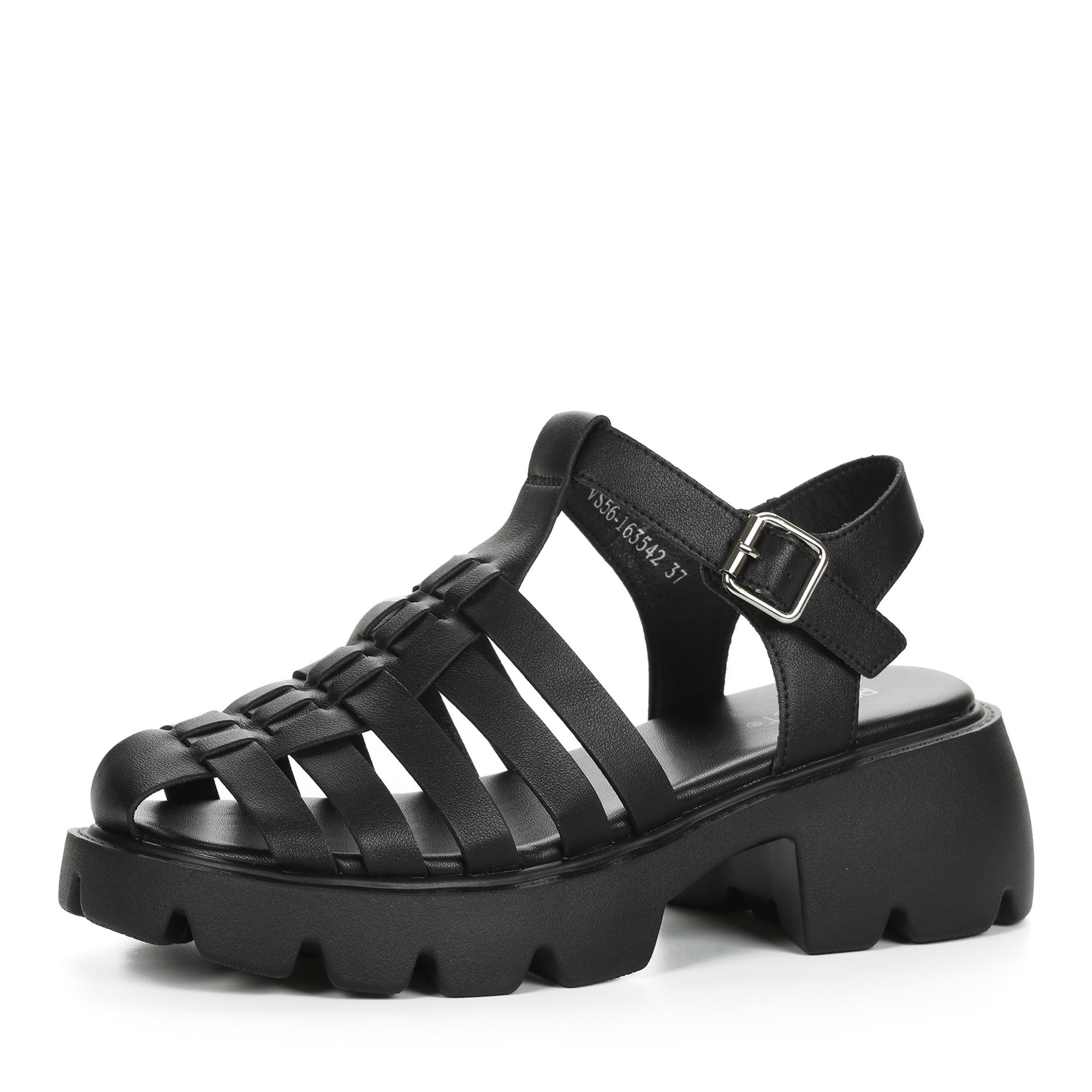 Босоножки женские Respect VS56-163542 черные 36 RU