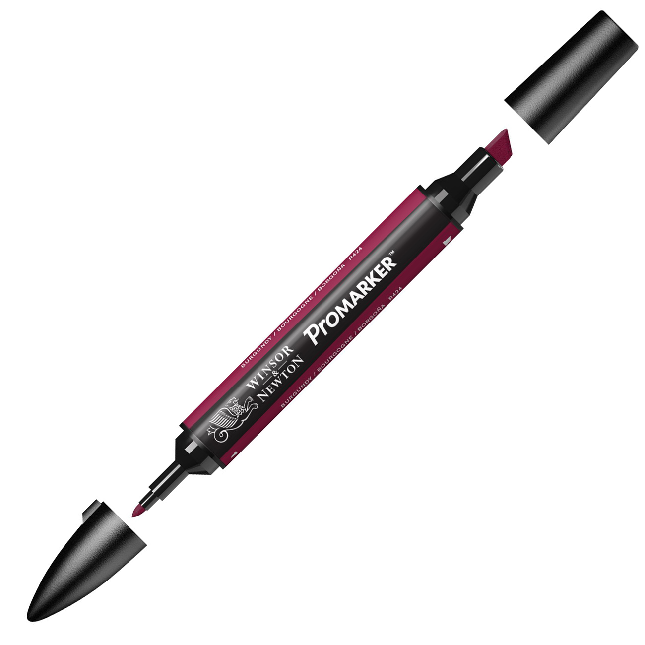 

Winsor&Newton Маркер двухсторонний Promarker, цвет R424 Винный бургундский, Маркер двухсторонний Promarker, цвет R424 Винный бургундский