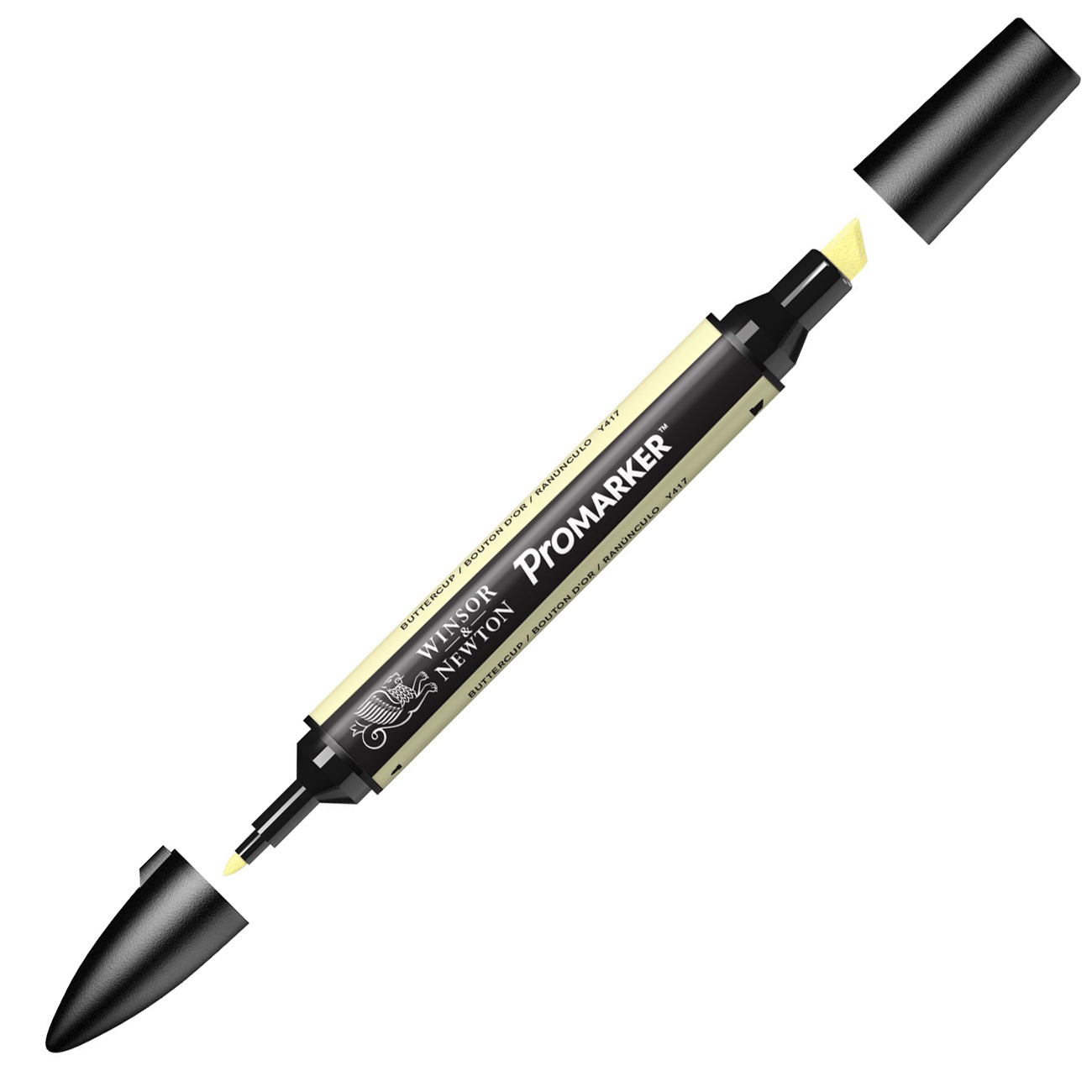 

Winsor&Newton Маркер двухсторонний Promarker, цвет Y417 Желтый лютик, Маркер двухсторонний Promarker, цвет Y417 Желтый лютик