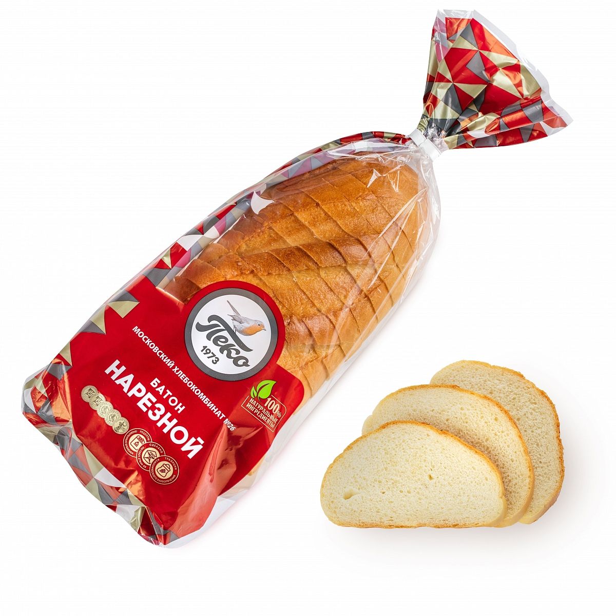 Хлеб белый Пеко Нарезной 400 г