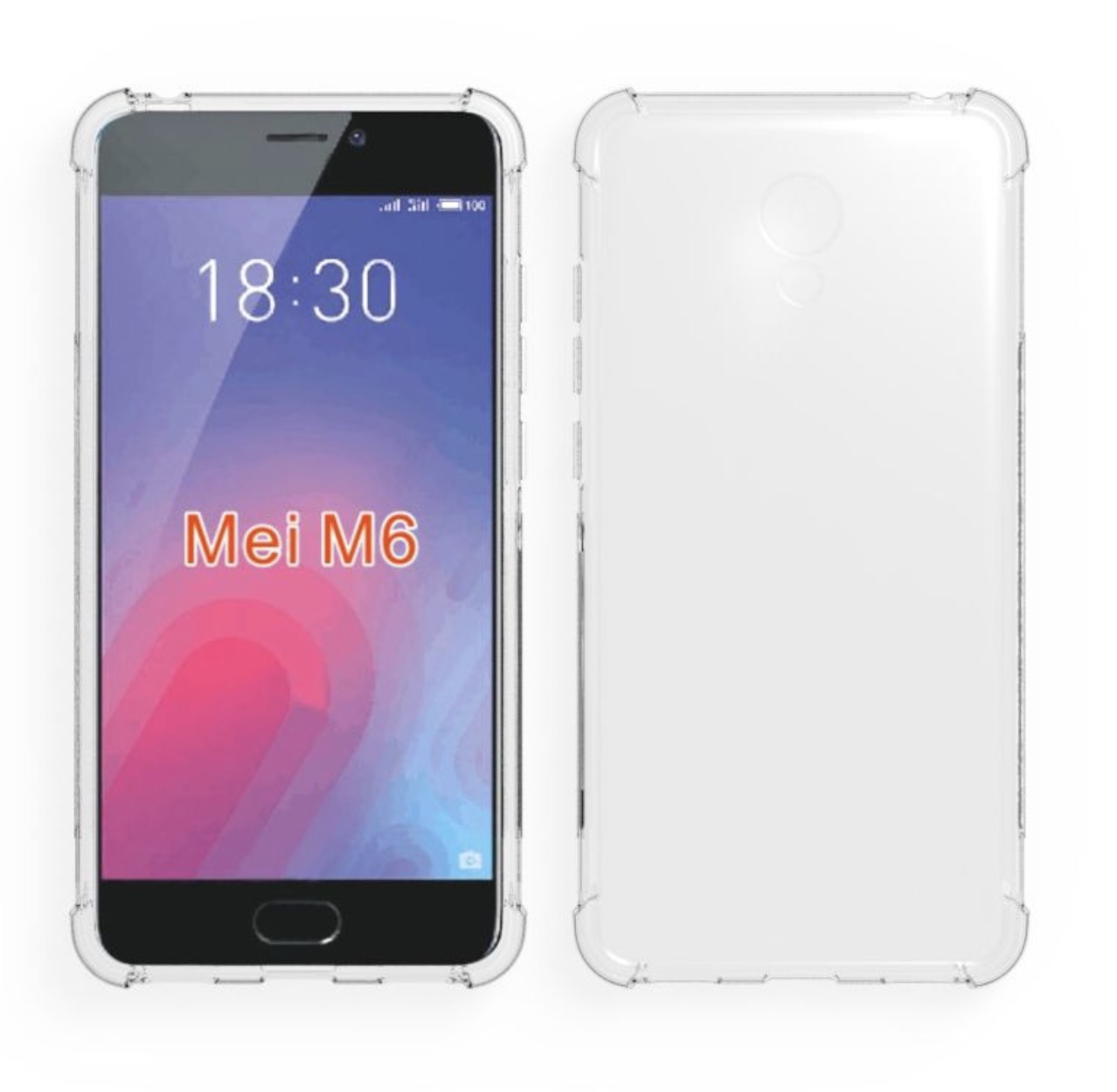 

Чехол накладка MyPads Tocco для Meizu M6 (M711Q), Прозрачный