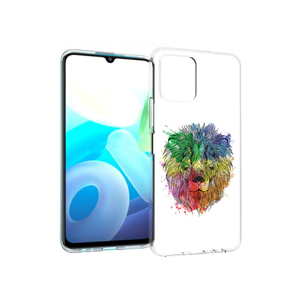 

Чехол MyPads Tocco для Vivo Y15s разноцветный гордый лев (PT224456.390.573), Прозрачный, Tocco