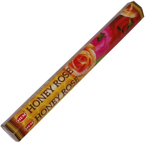 

Благовония Hem мед роза Honey Rose, Ароматические палочки 20 шт., 78660-12