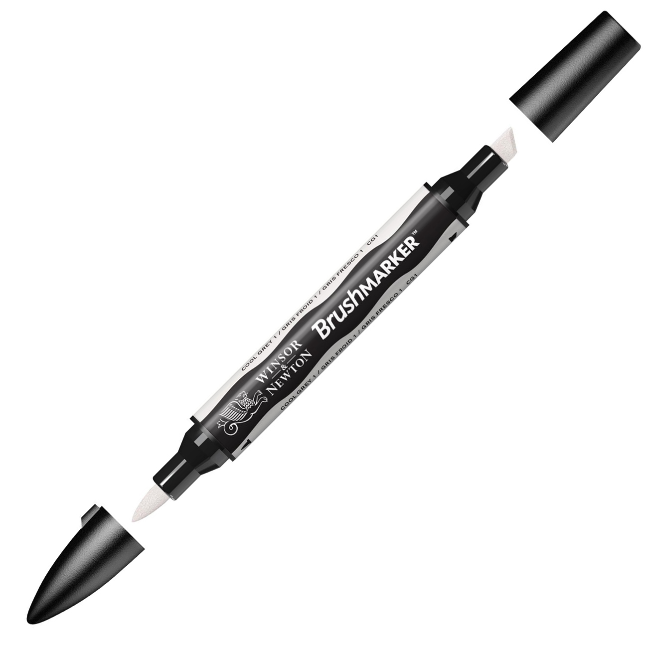 

Winsor&Newton Маркер двустор. Winsor&Newton PROMARKER Brush, цвет CG1 Серый холодный 1, Маркер двустор. Winsor&Newton PROMARKER Brush, цвет CG1 Серый холодный 1