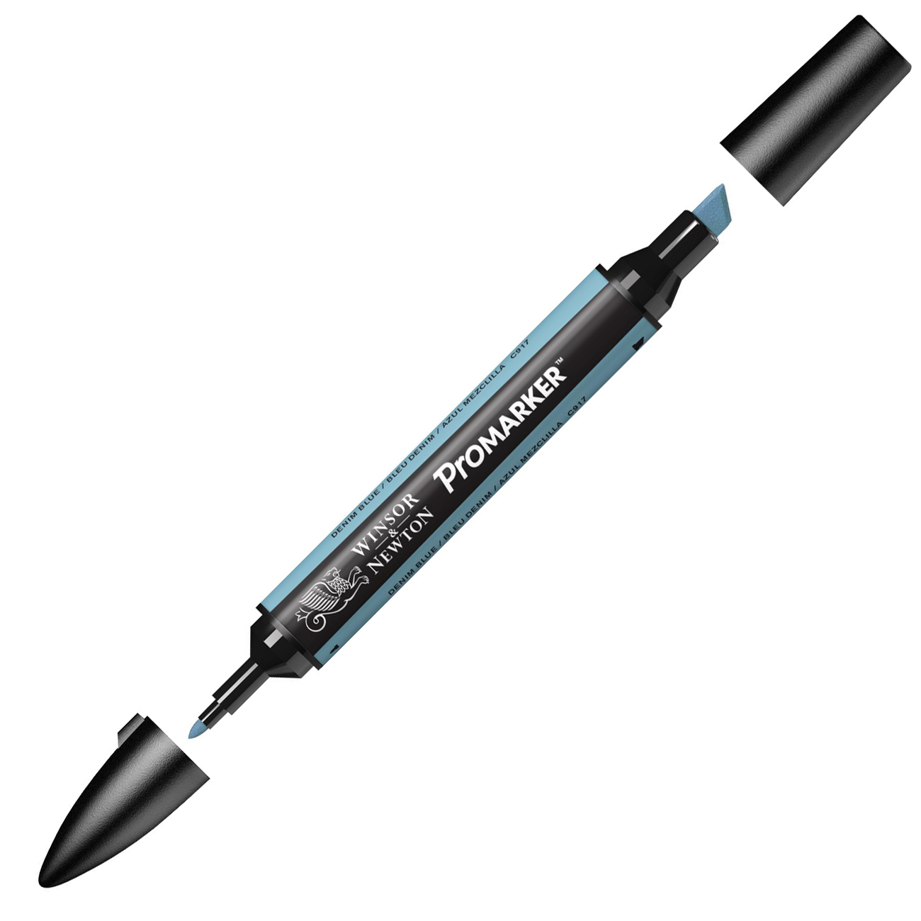 

Winsor&Newton Маркер двухсторонний Promarker, цвет C917 Синий джинсовый, Маркер двухсторонний Promarker, цвет C917 Синий джинсовый