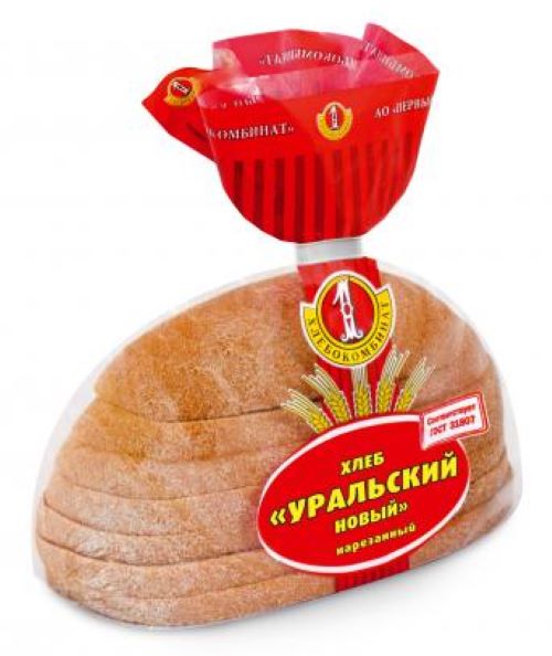 

Хлеб серый Первый ХК Уральский новый 330 г, Уральский новый