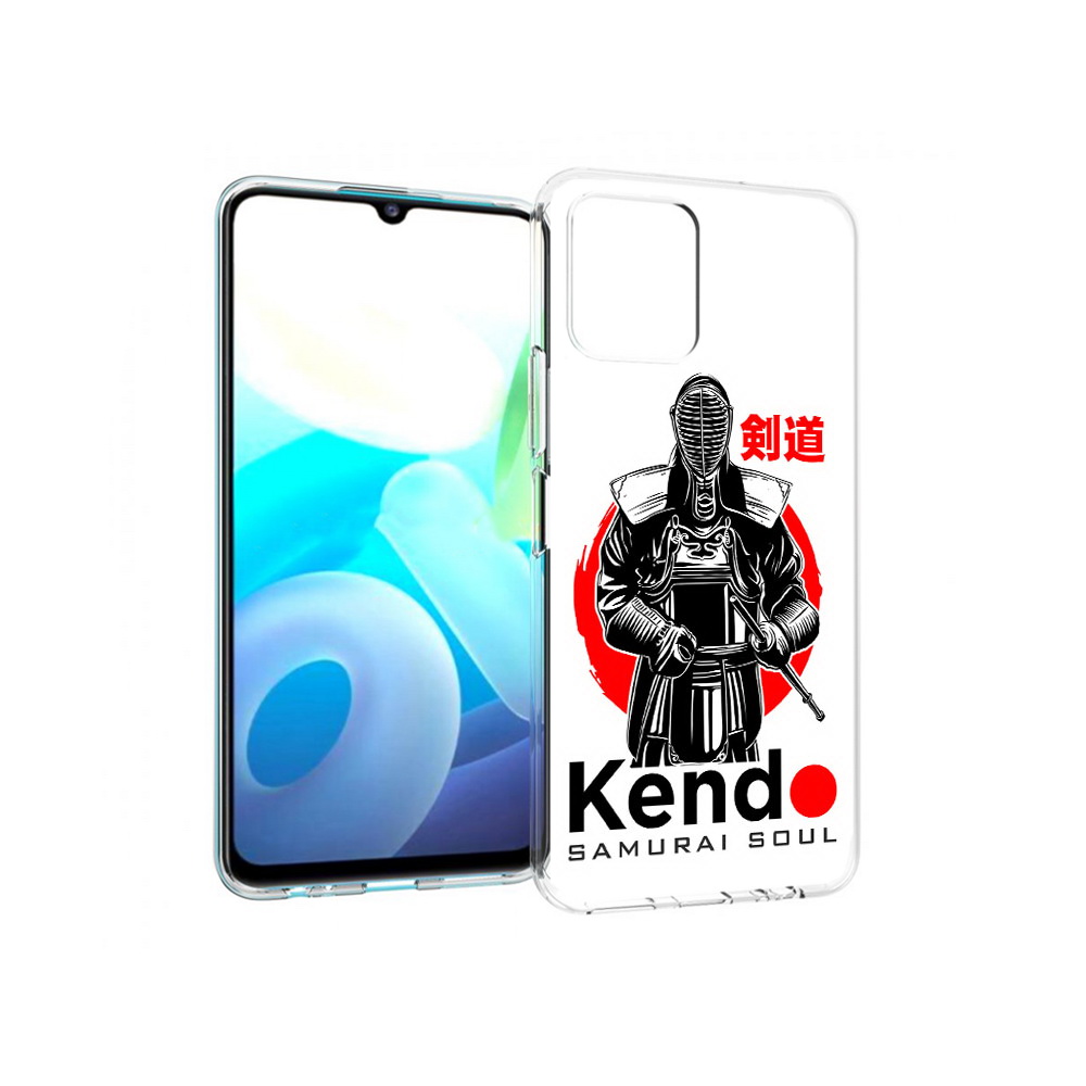

Чехол MyPads Tocco для Vivo Y15s рисованый самурай (PT224456.390.581), Прозрачный, Tocco