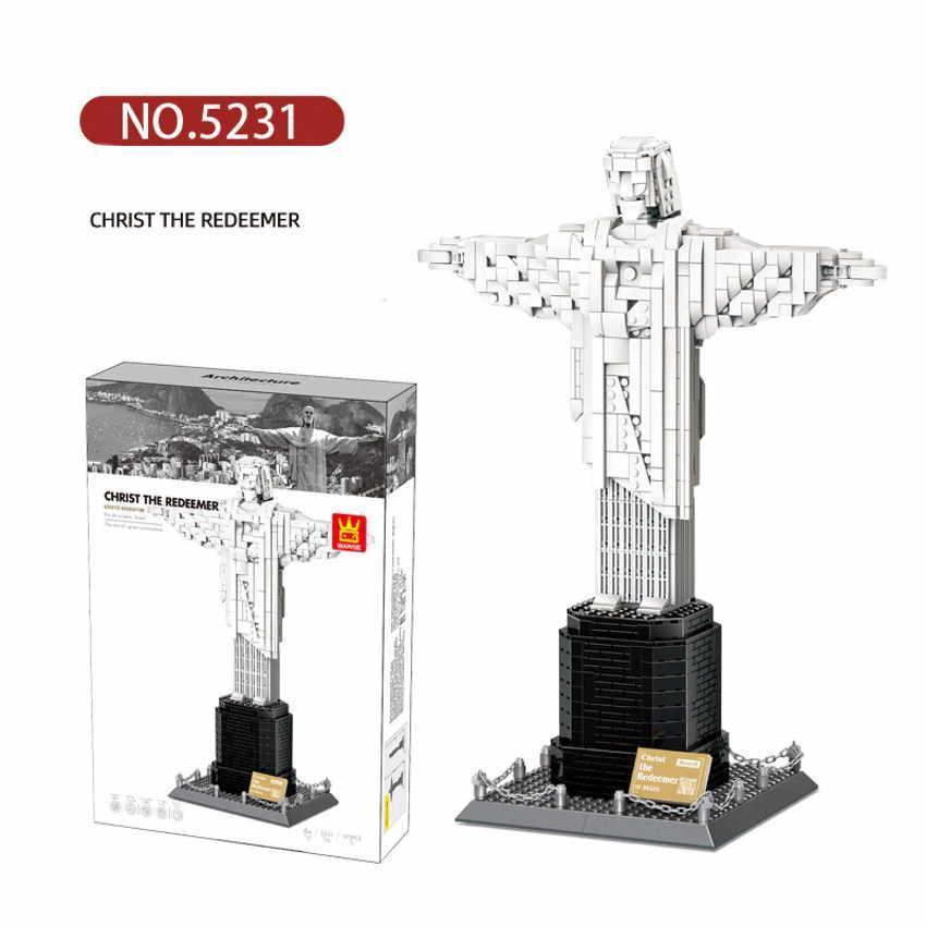 

Конструктор Wange 5231 Статуя Христа Искупителя в Рио-де-Жанейро, 5231