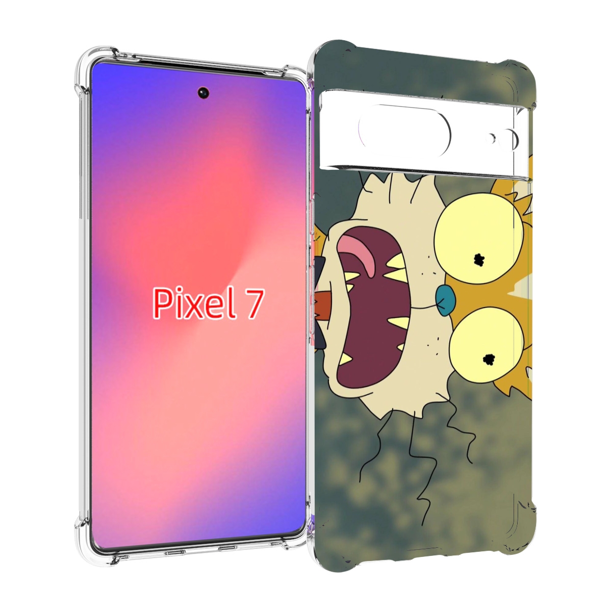 

Чехол Mypads Пугливый Кот Для Google Pixel 7, Прозрачный, Tocco