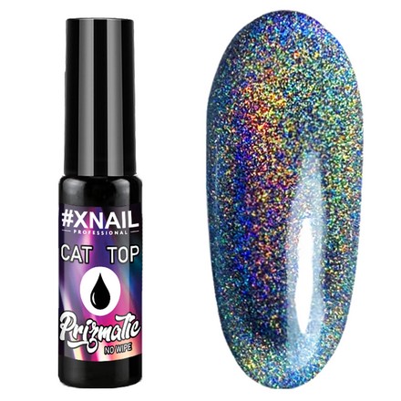 

Xnail, Топ для гель-лака Cat Prismatic, 5 мл