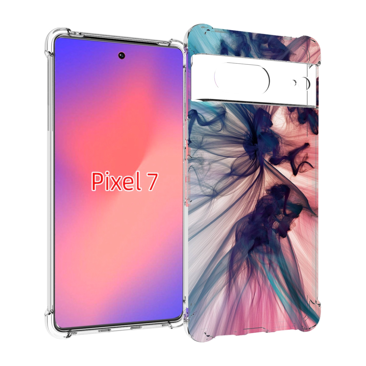 

Чехол Mypads Разноцветный Дым Для Google Pixel 7, Прозрачный, Tocco