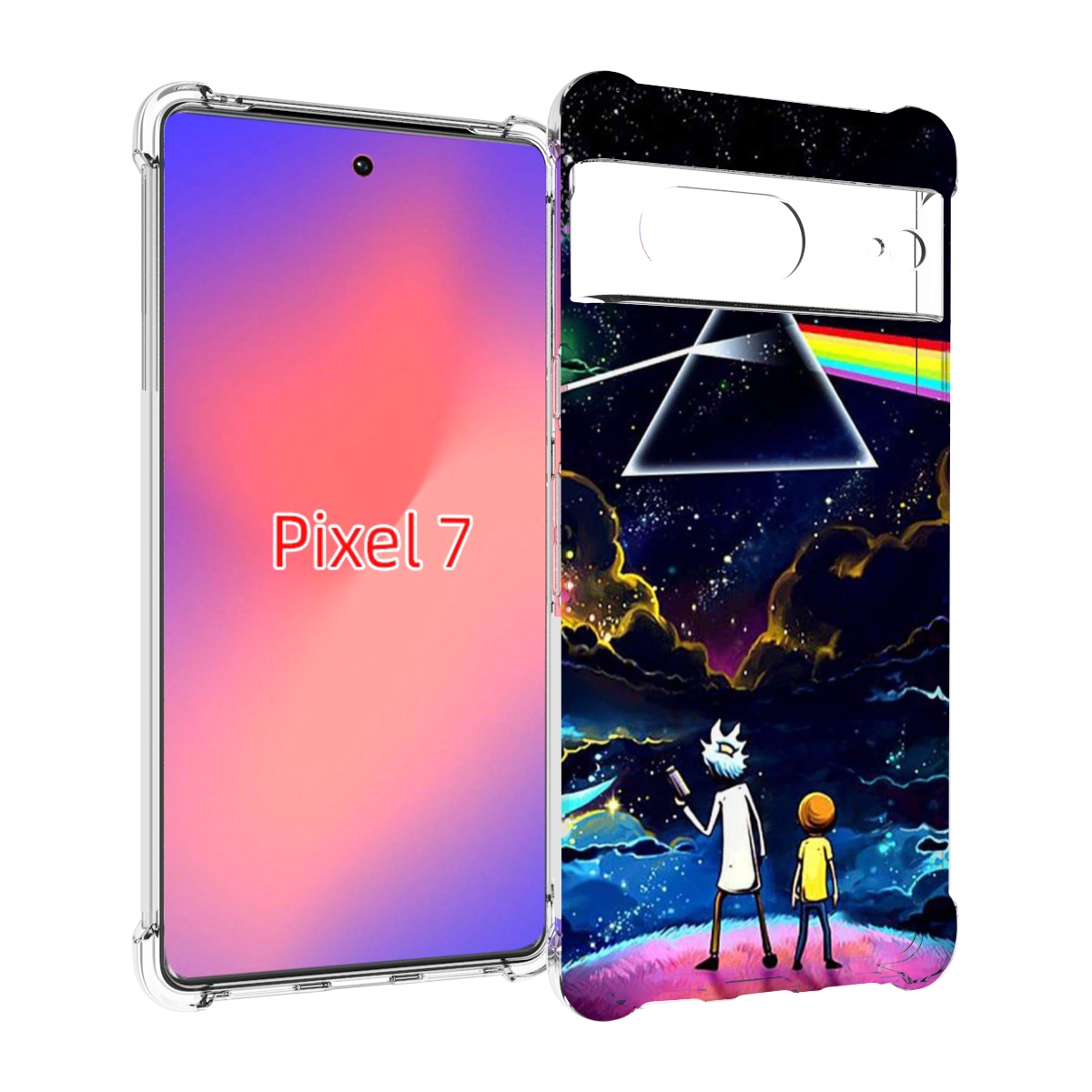 

Чехол Mypads Рик И Морти В Космосе Для Google Pixel 7, Прозрачный, Tocco