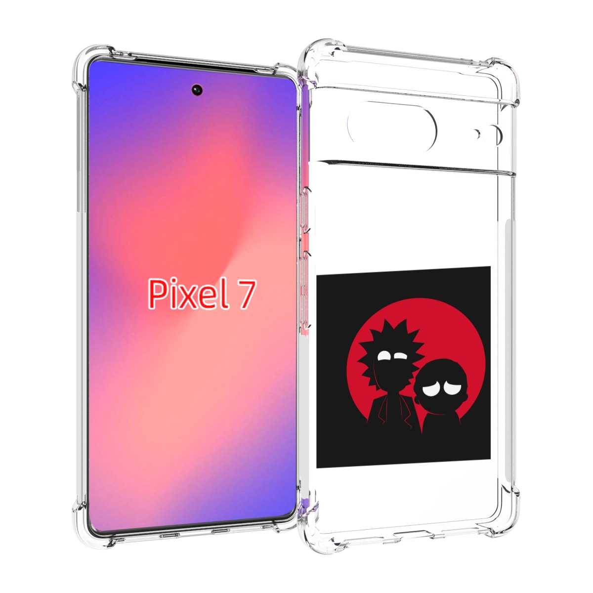 

Чехол Mypads Рик И Морти В Тени Для Google Pixel 7, Прозрачный, Tocco
