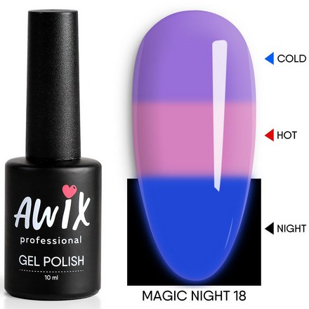 

Гель-лак Awix Professional Magic Night №18