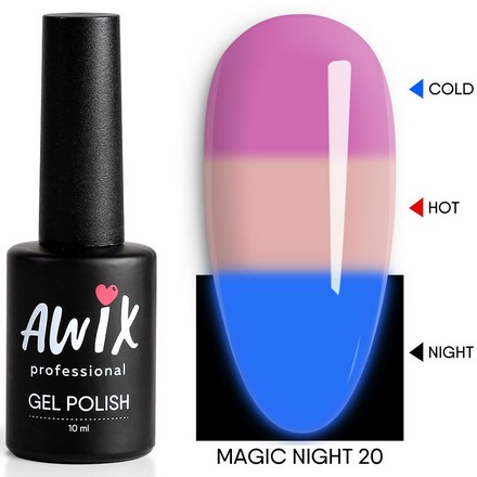 

Гель-лак Awix Professional Magic Night №20