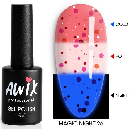 

Гель-лак Awix Professional Magic Night №26