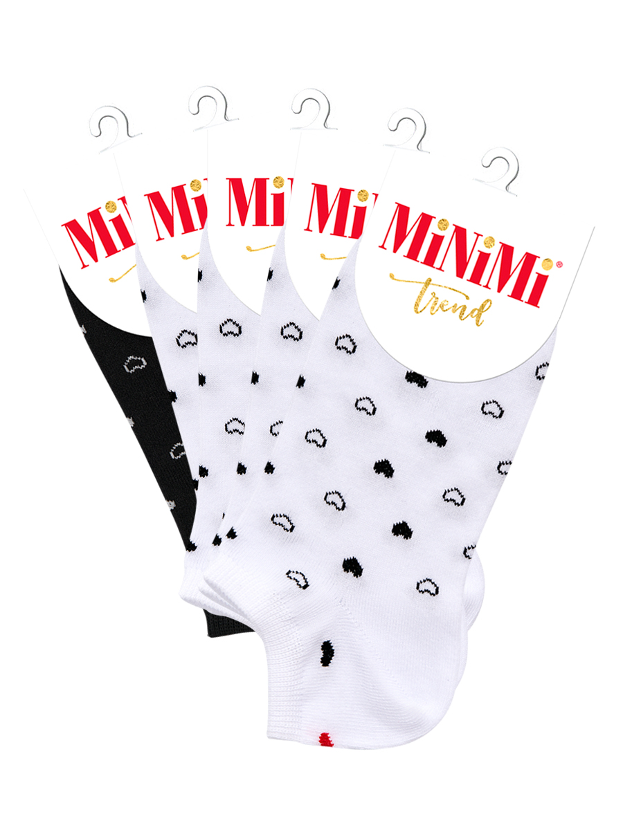 Комплект носков женских Minimi Basic SNL-528958 разноцветных 35-38