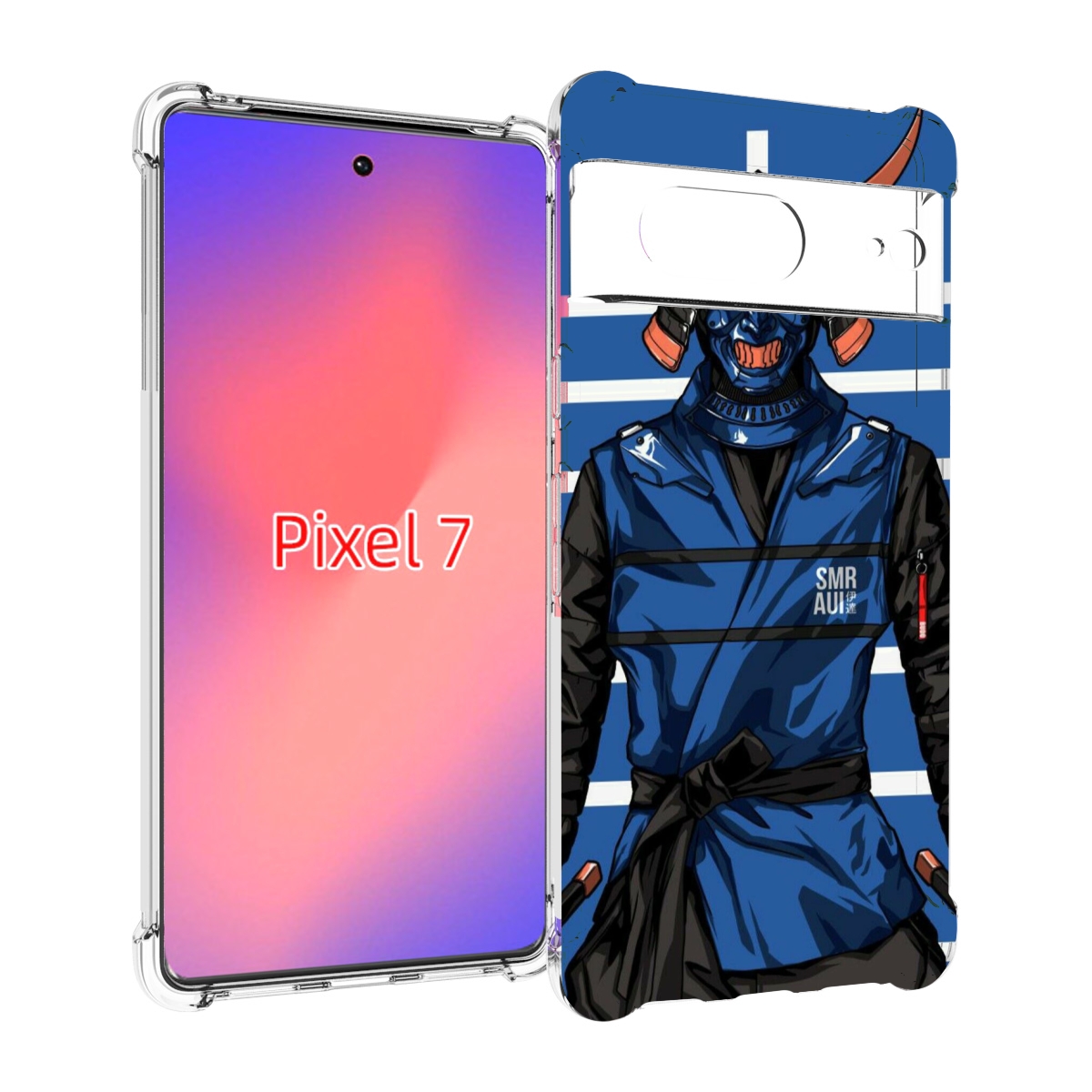 

Чехол Mypads Самурай В Синей Форме Для Google Pixel 7, Прозрачный, Tocco