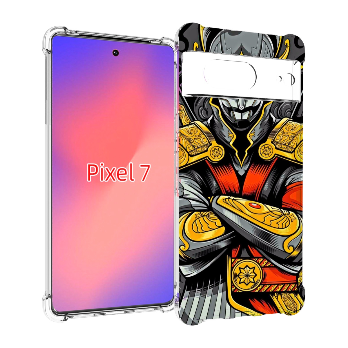 

Чехол Mypads Самурай Для Google Pixel 7, Прозрачный, Tocco