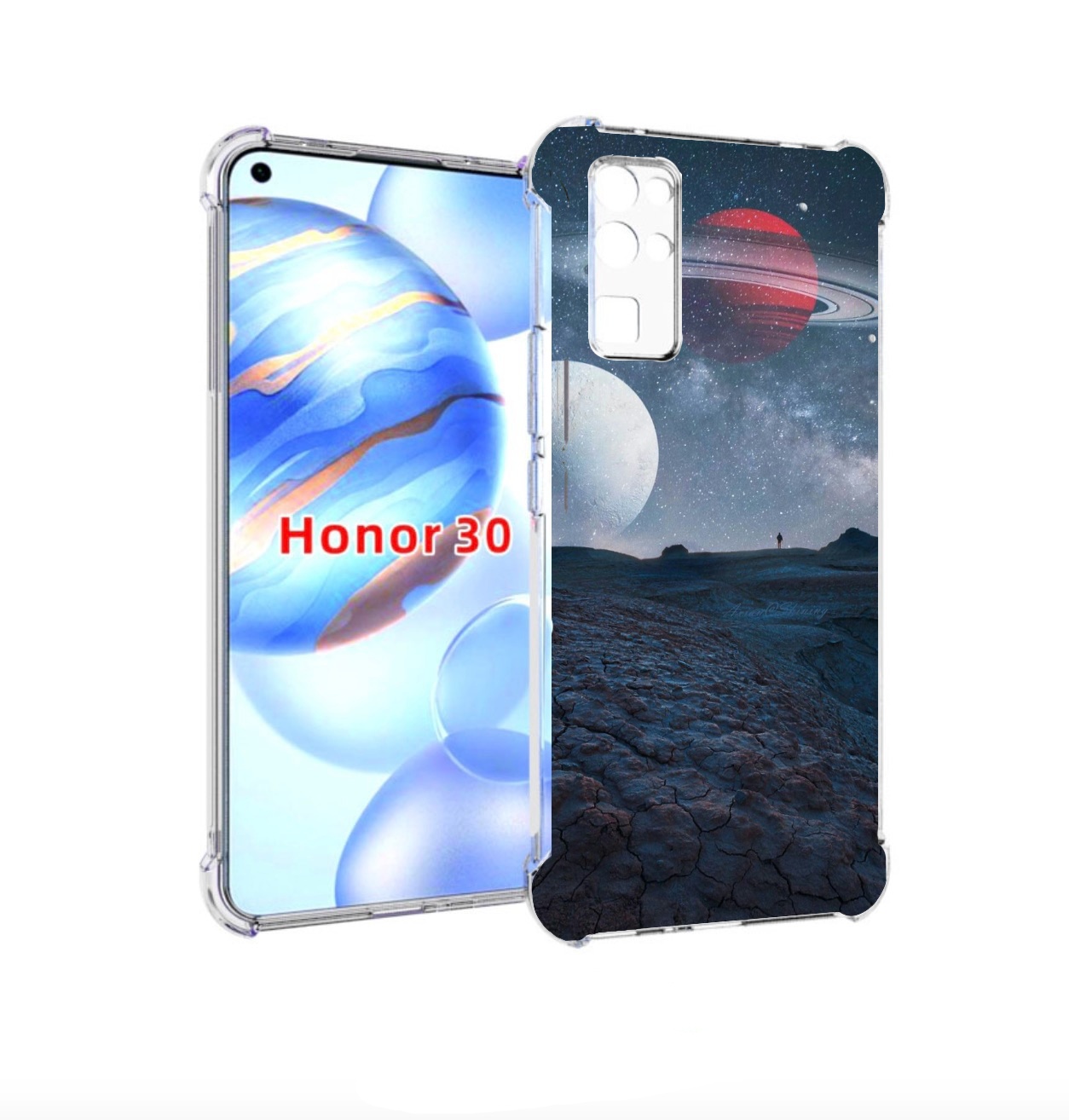 

Чехол бампер MyPads Фотография для Honor 30 (BMH-AN10) противоуд, Прозрачный, Tocco