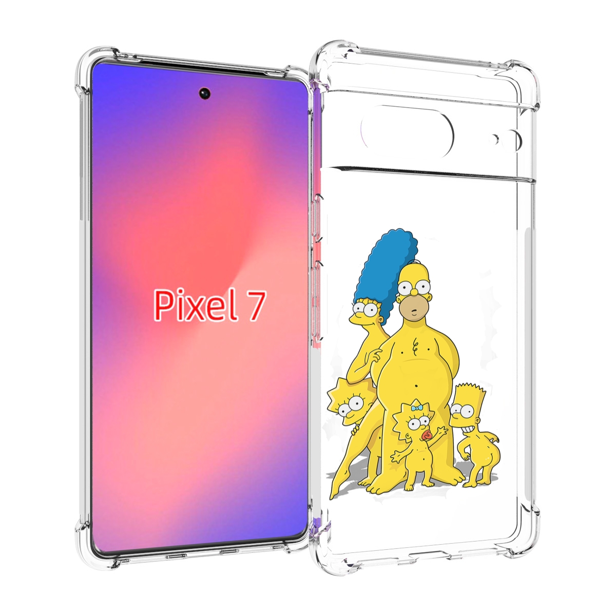 

Чехол Mypads Семья-Симпсонов Для Google Pixel 7, Прозрачный, Tocco