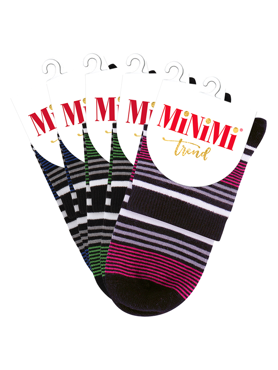 Комплект носков женских Minimi Basic SNL-529728 разноцветных 39-41