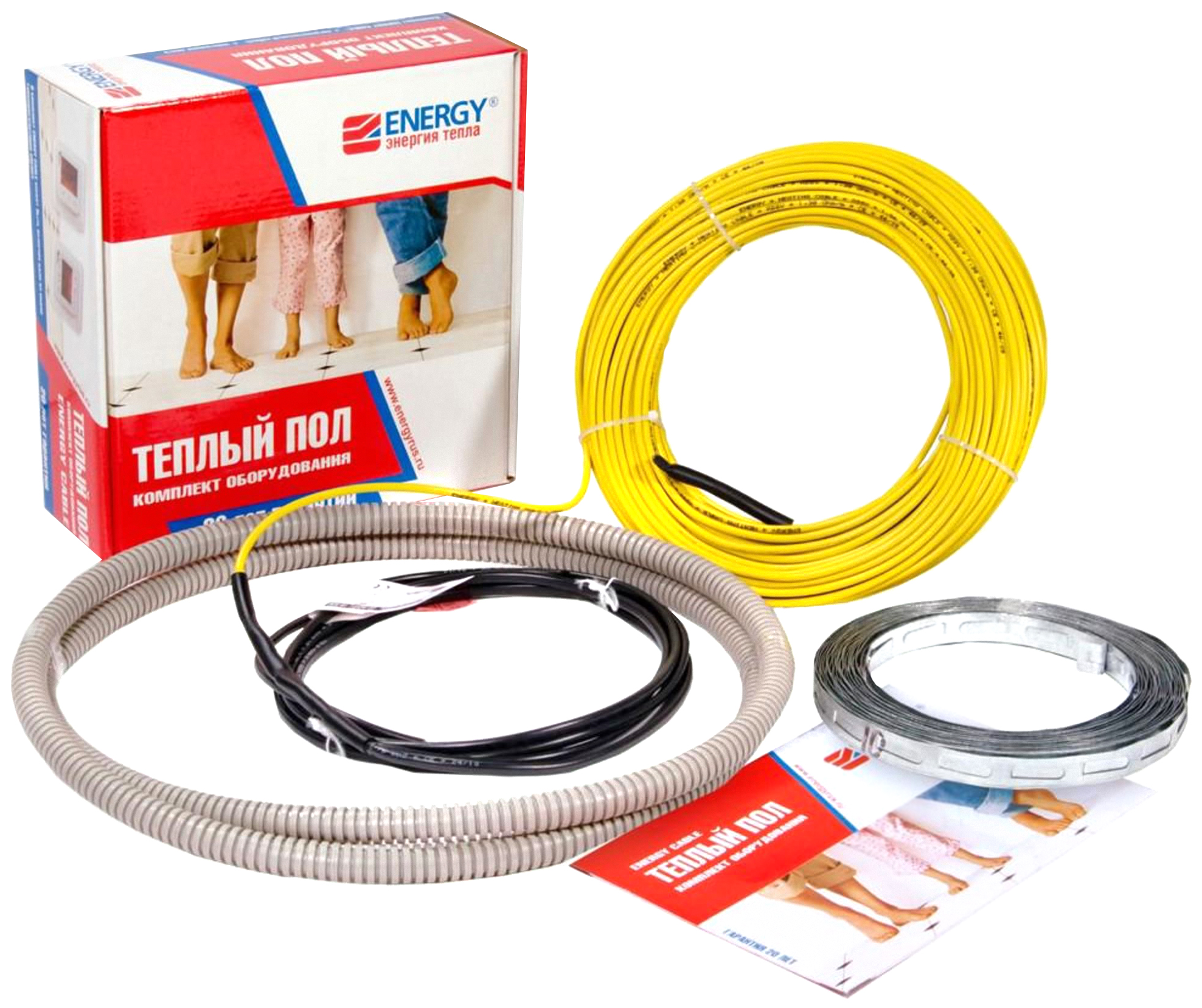 

ТеплыйПол Energy EFLRCABLE0ADSV02200, Cable 2200 Вт