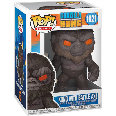 фото Фигурка funko pop! godzilla vs kong: kong with scepter (flocked)