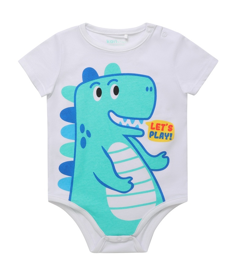 

Боди детское Kari Baby SS24B17801010, белый, 56, 228848