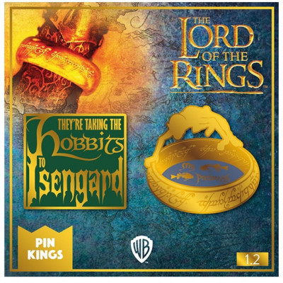 Набор значков Numskull Lord of the Rings: Pin Kings: Hobbits to Isengard & Gollum 2 шт