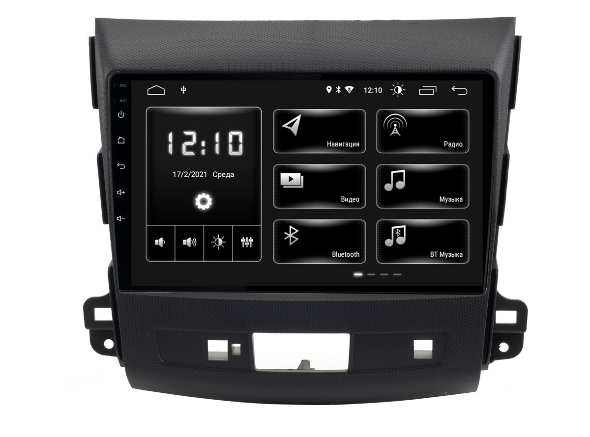 

Штатная магнитола Incar DTA-6105 для Mitsubishi Outlander 06-12 (Android 10) 9", Mitsubishi