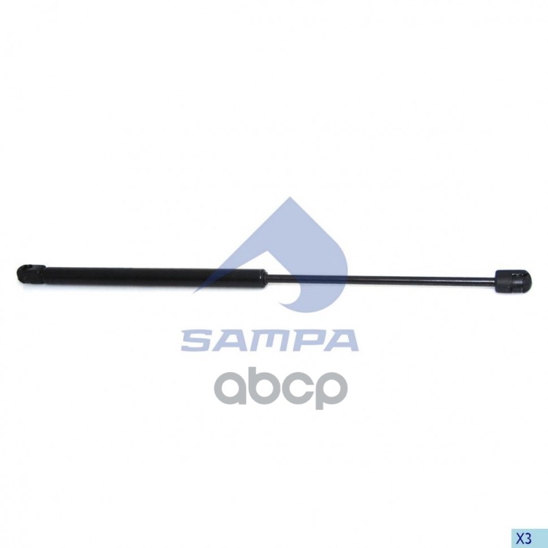 Sa040.091-01_амортизатор Капота! Газовый L=505 250n Scania 114/124/144 SAMPA арт. 04009101