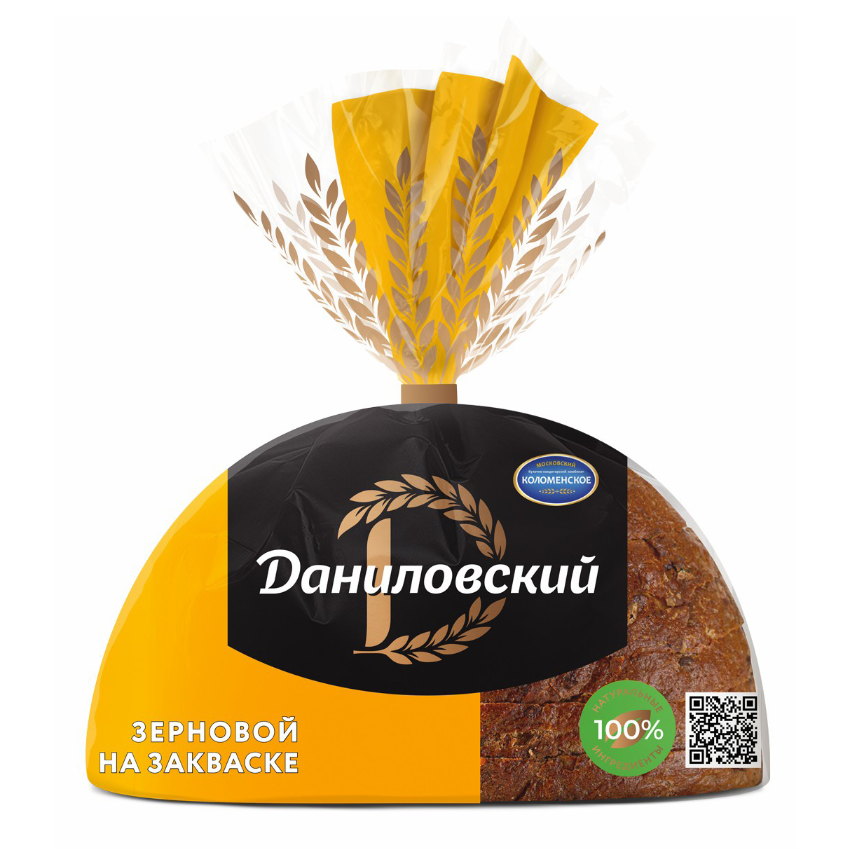 Хлеб серый Даниловский Зерновой 300 г