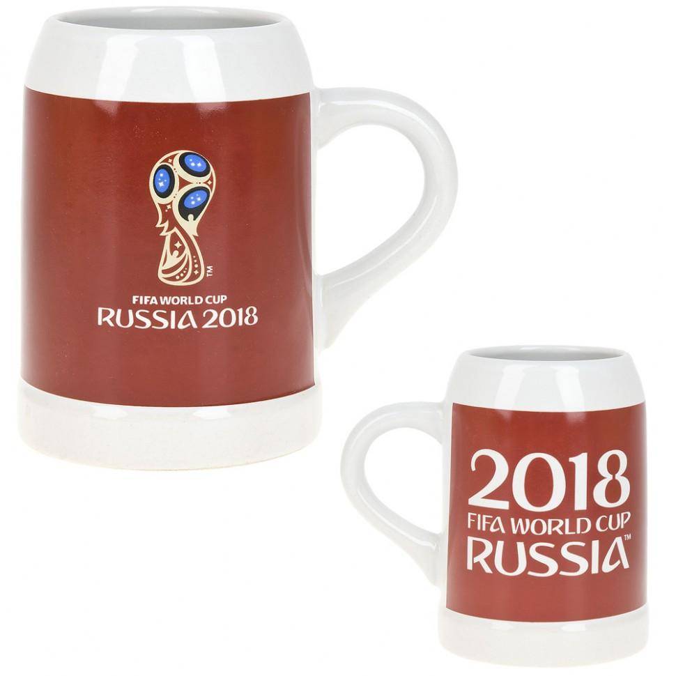 

Кружка для пива чемпионат мира Fifa 2018 V=500 мл. 406-255