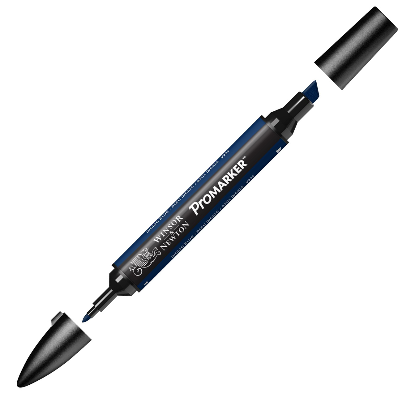 

Winsor&Newton Маркер двухсторонний Promarker, цвет V234 Индиго, Маркер двухсторонний Promarker, цвет V234 Индиго