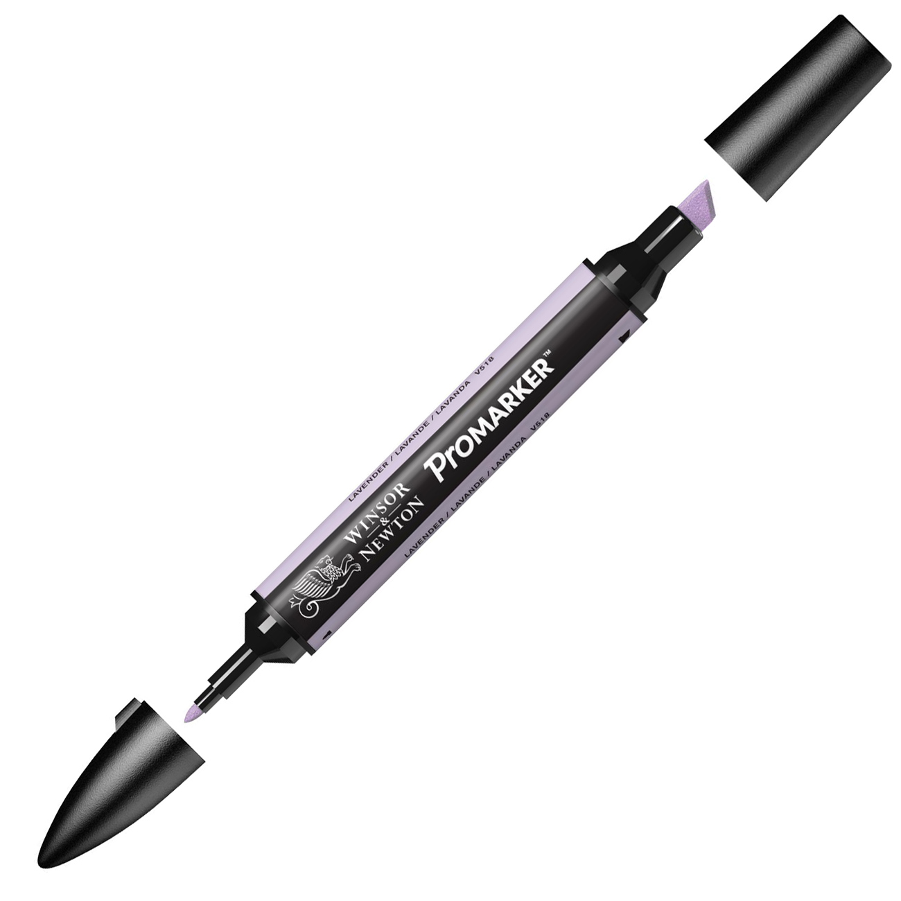 

Winsor&Newton Маркер двухсторонний Promarker, цвет V518 Лавандовый, Маркер двухсторонний Promarker, цвет V518 Лавандовый