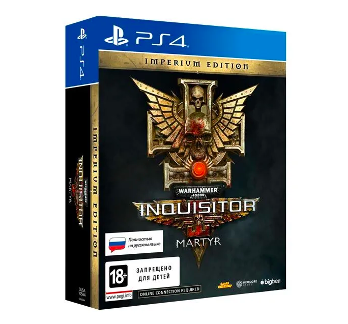 Игра Warhammer 40.000 Inquisitor - Martyr (PlayStation 4, полностью на русском языке)