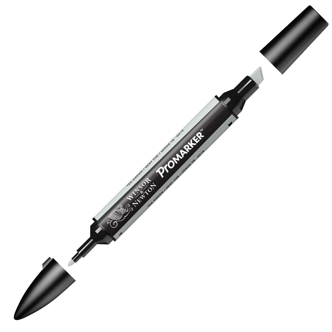 

Winsor&Newton Маркер двухсторонний Promarker, цвет G619 Зеленый чай, Маркер двухсторонний Promarker, цвет G619 Зеленый чай